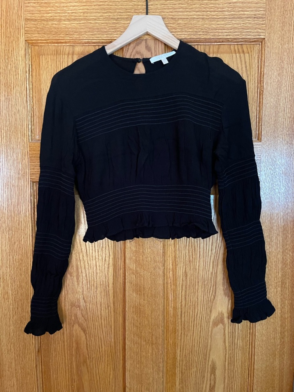 Wayf Shirred Top